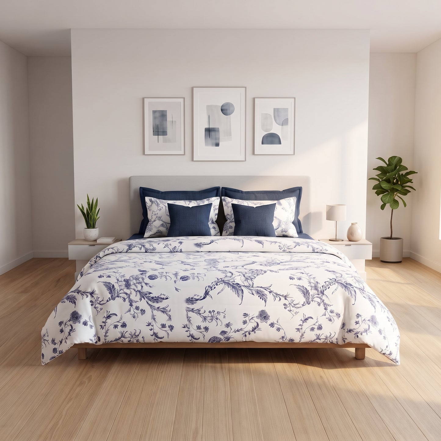 Porcelain Bloom Comforter Set
