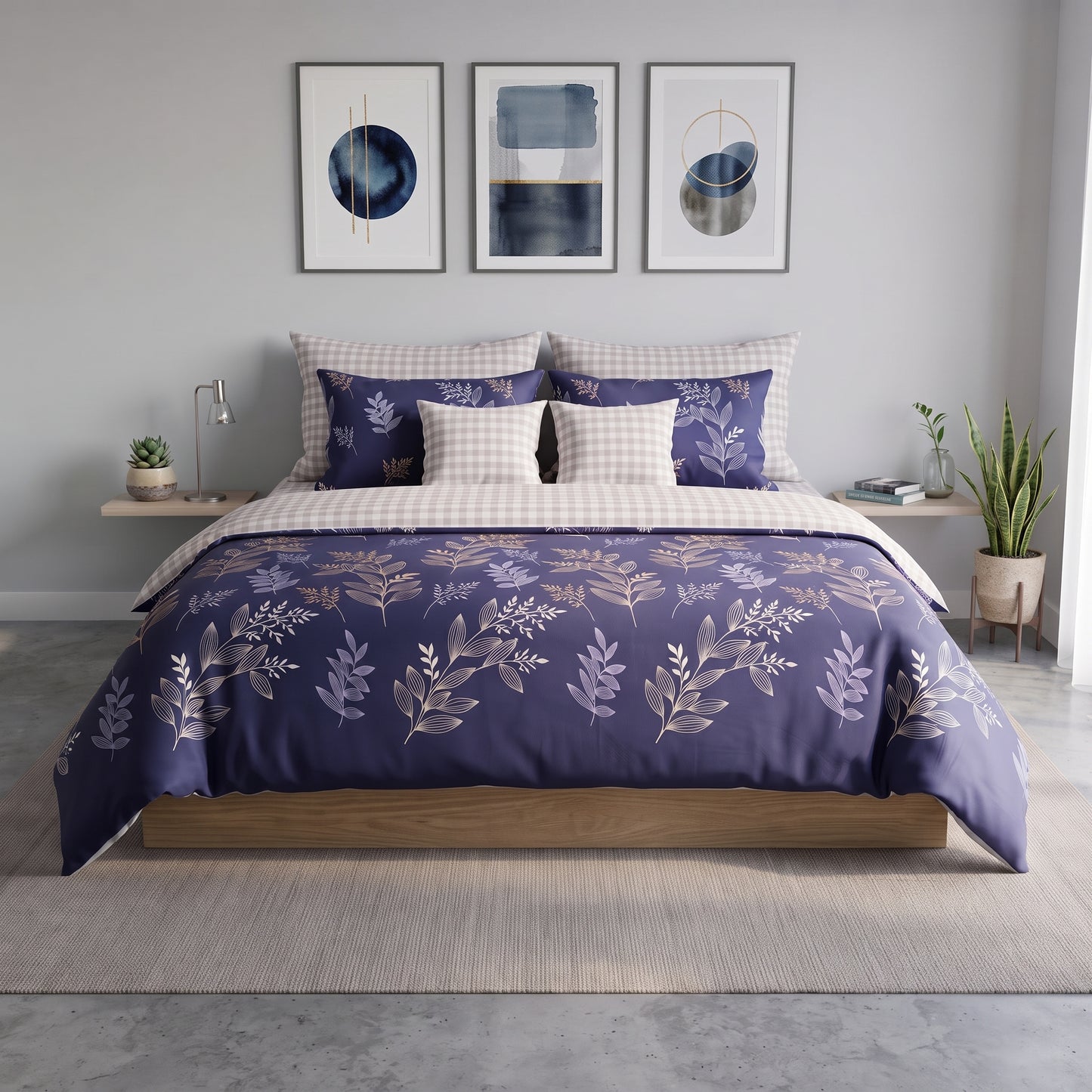The Twilight Botanical Duvet Cover Set