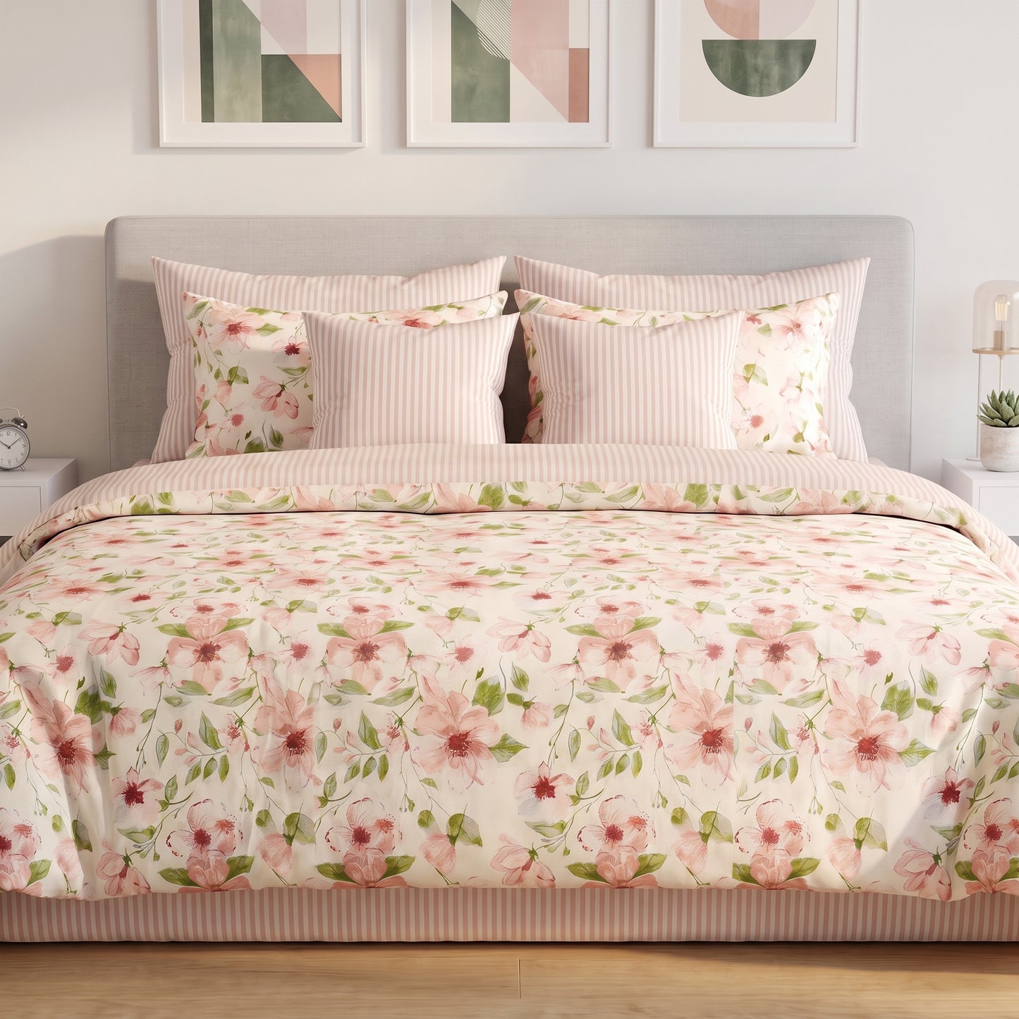 Whispering Peony Comforter Set