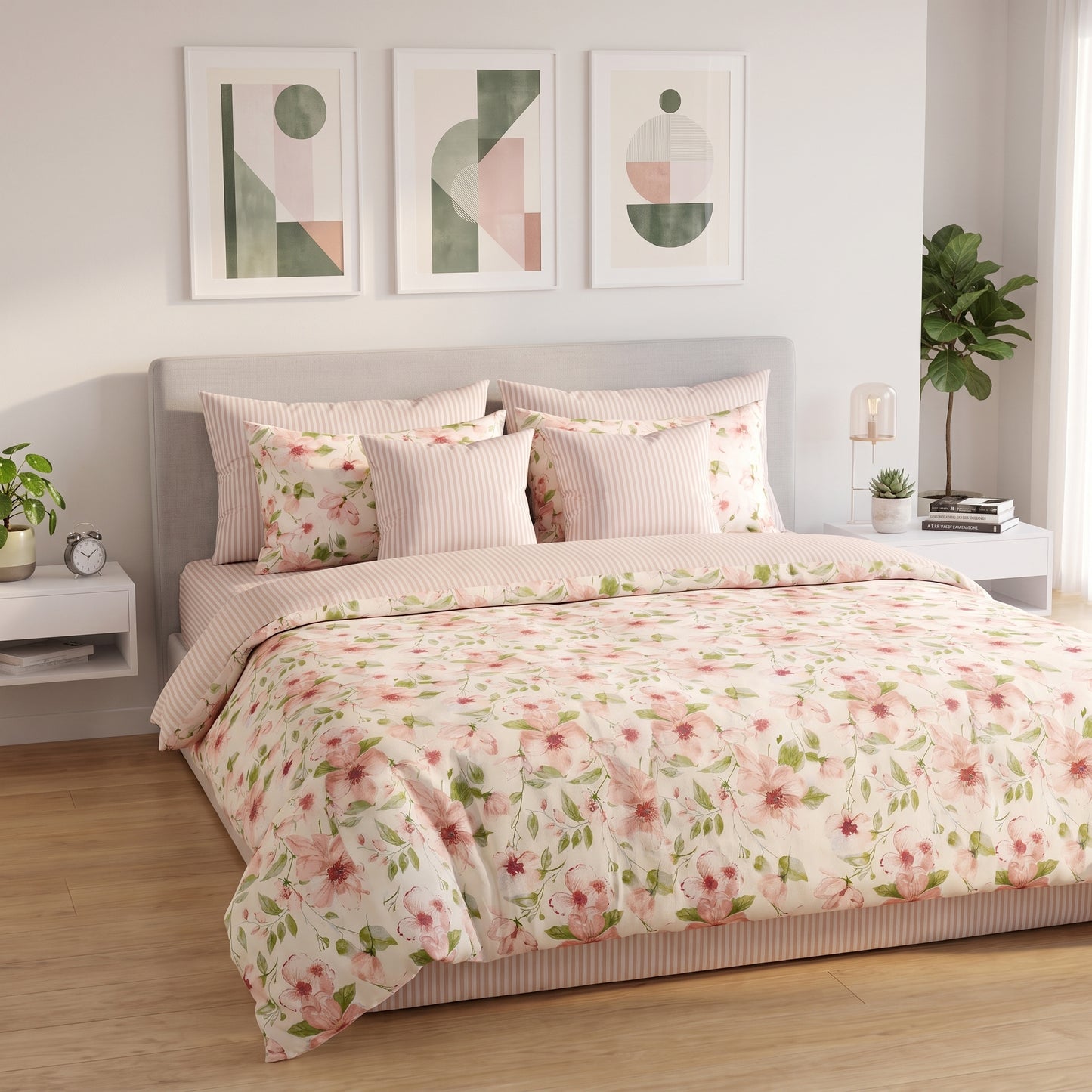 Whispering Peony Comforter Set