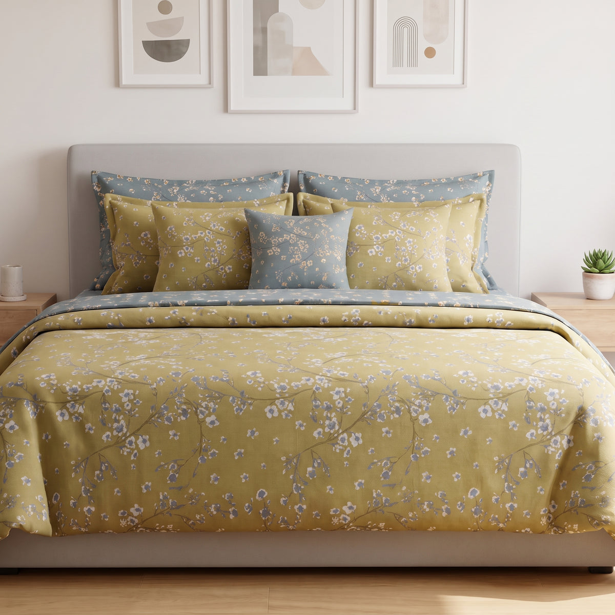 Sunlit Branch Duvet Cover Set