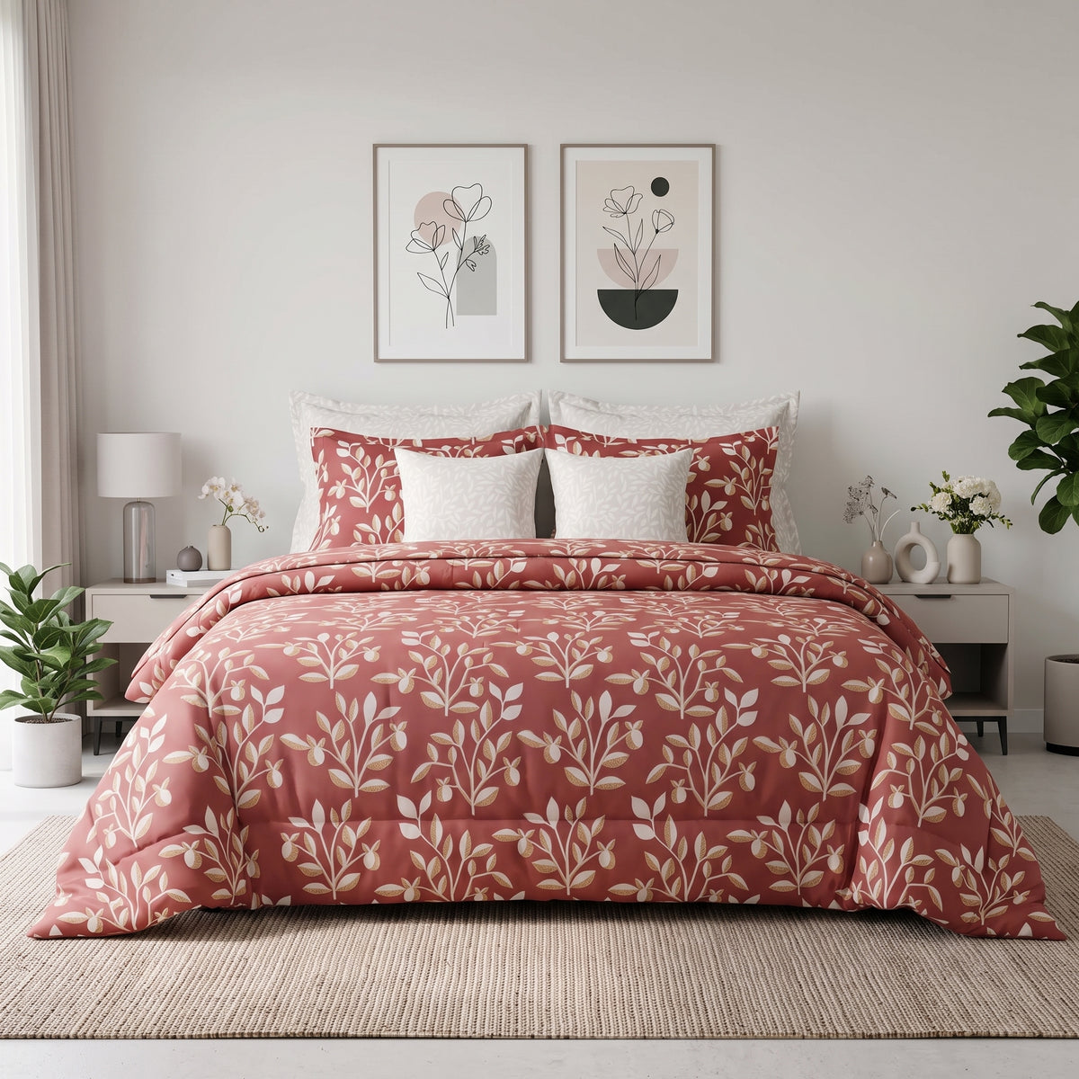 Rust Harvest Duvet Cover Set