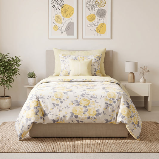 Sunlit Rose Single Size Set