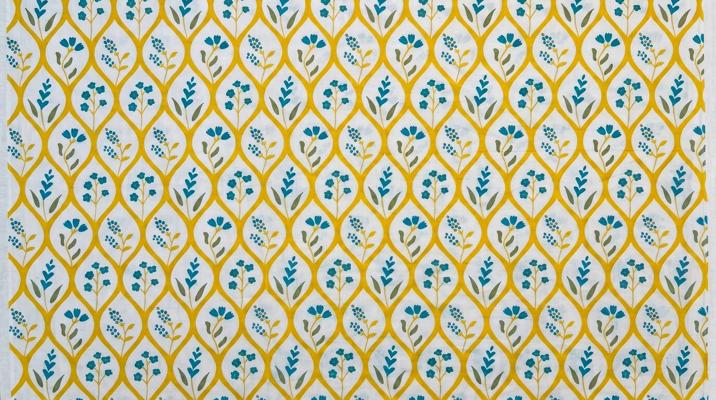 Sunlit Trellis Duvet Cover Set