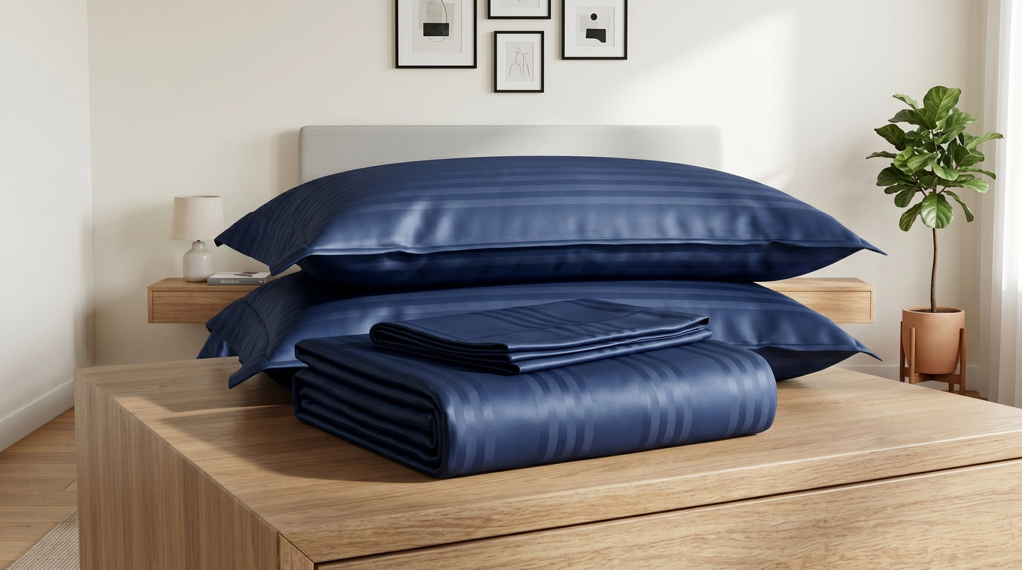 Sapphire Mirage Bed Sheet Set