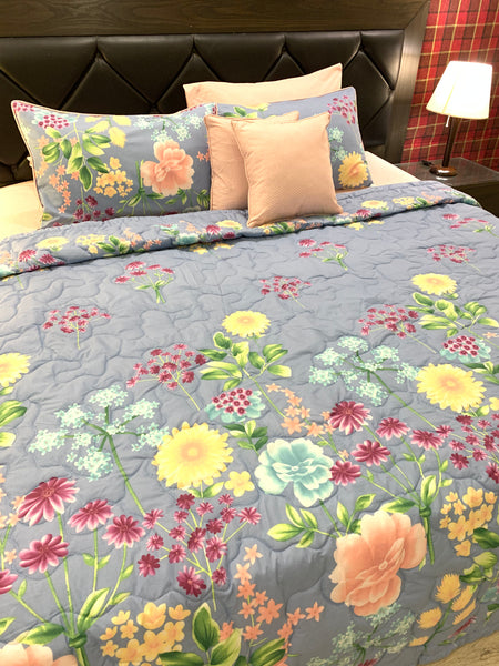 IV149 Cotton Comforter Set - Light Filling