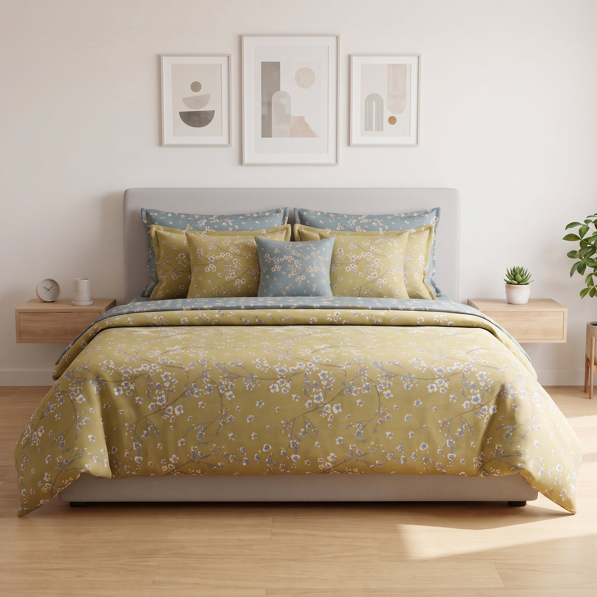 Sunlit Branch Duvet Cover Set