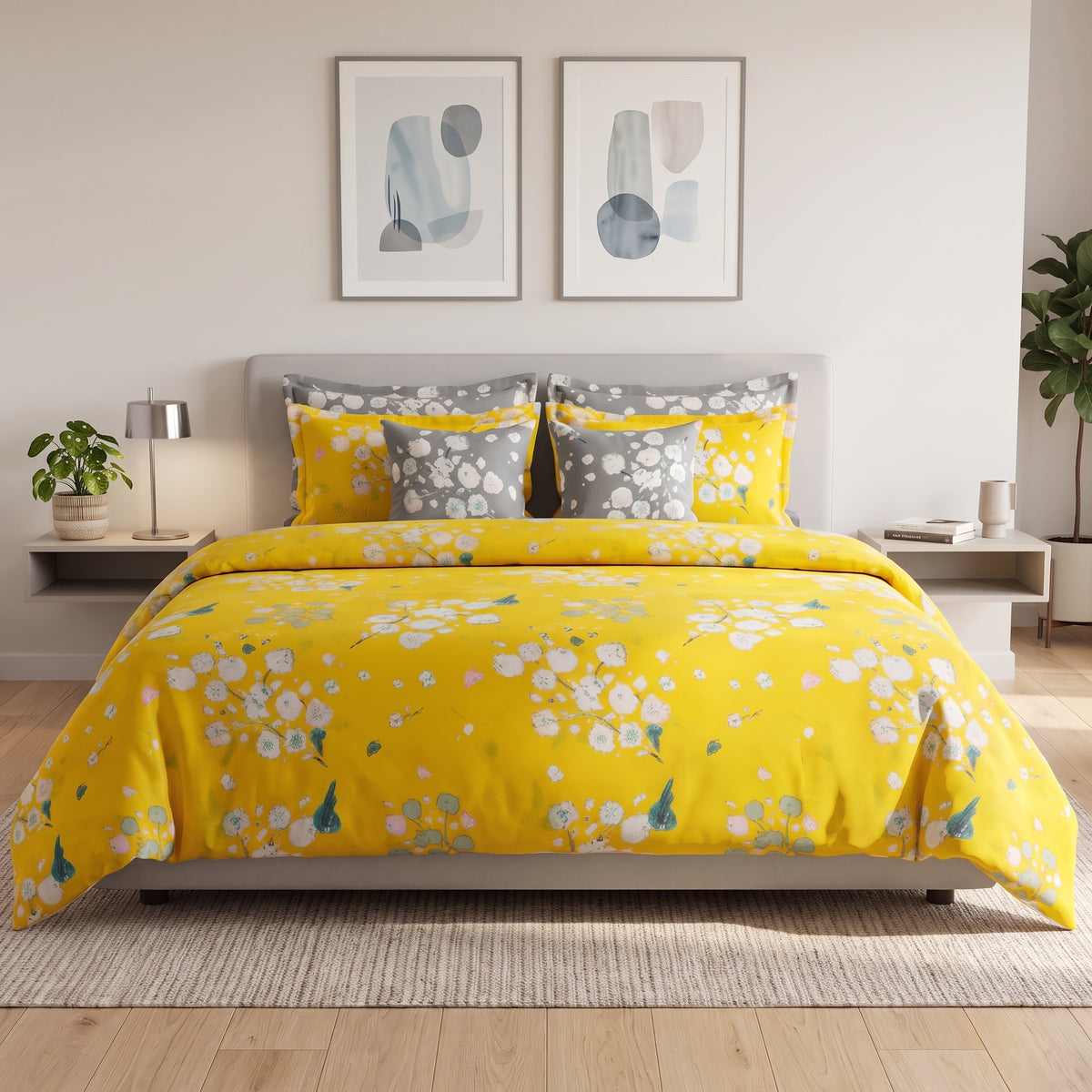 Buttercup Sprig Duvet Cover Set