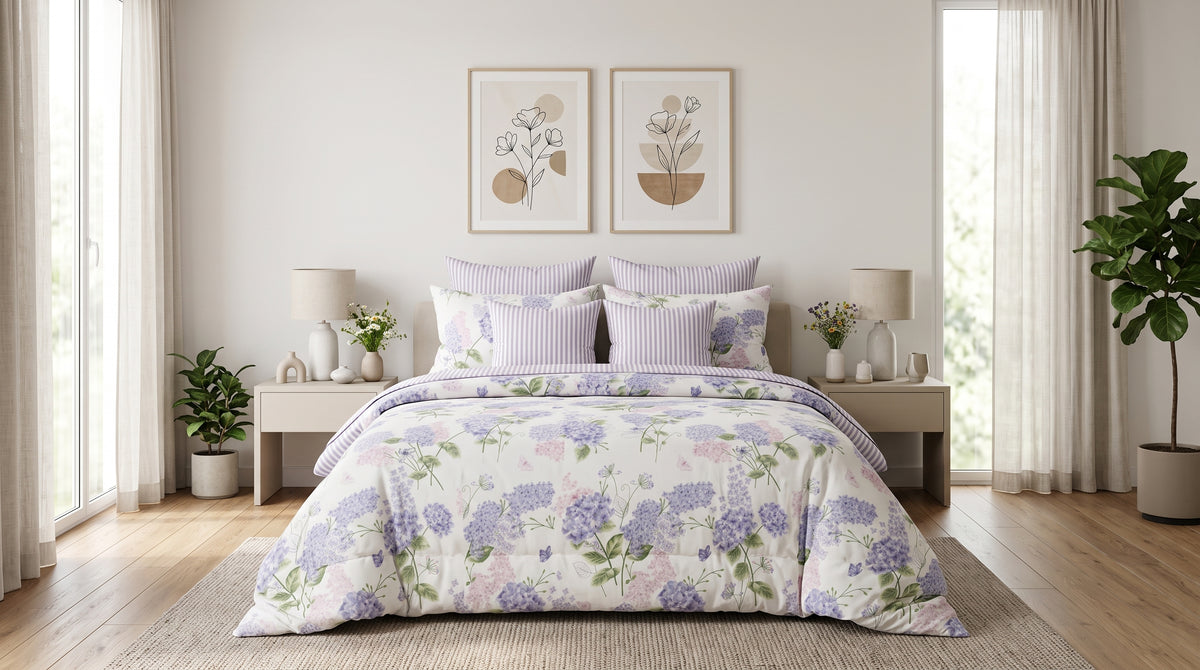 Hydrangea Breeze Comforter Set