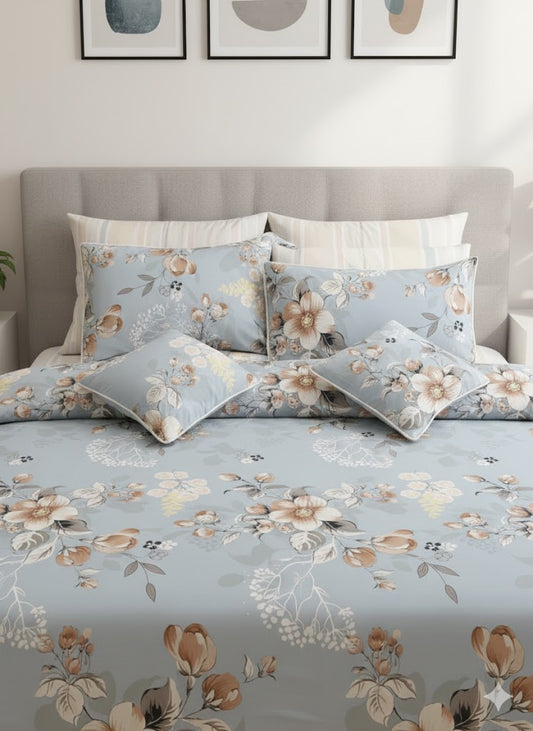 IV709 Cotton Duvet Cover Set - Without Filling
