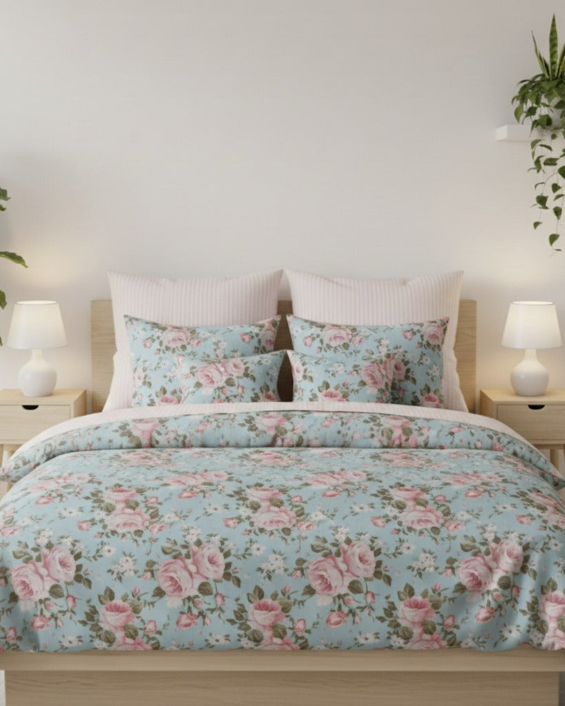 IV740 Cotton Comforter Set - Light Filling