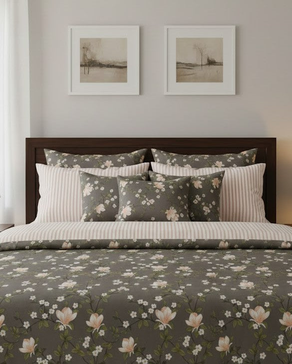 IV741 Cotton Comforter Set - Light Filling