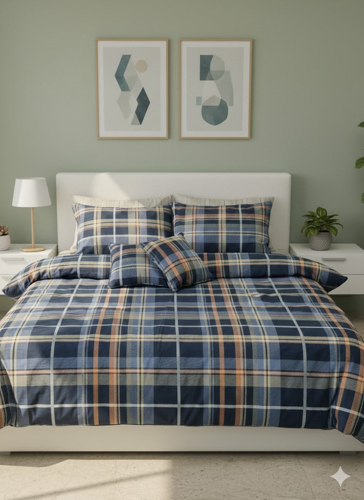 IV767 Cotton Duvet Cover Set - Without Filling