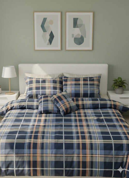 IV767 Cotton Comforter Set - Light Filling