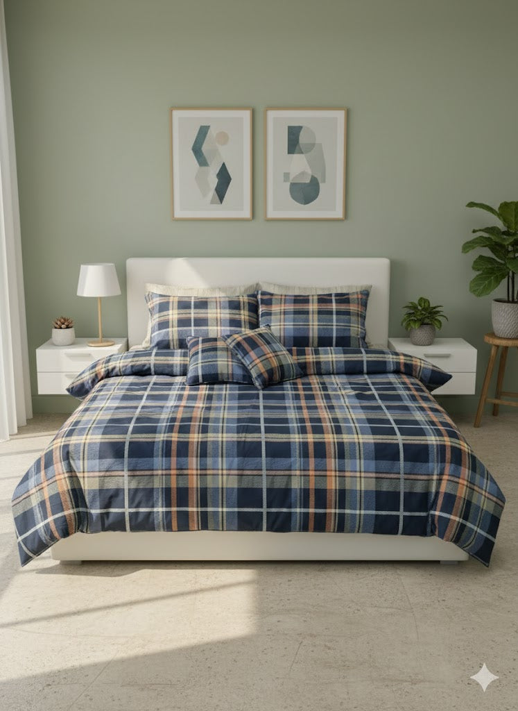 IV767 Cotton Duvet Cover Set - Without Filling