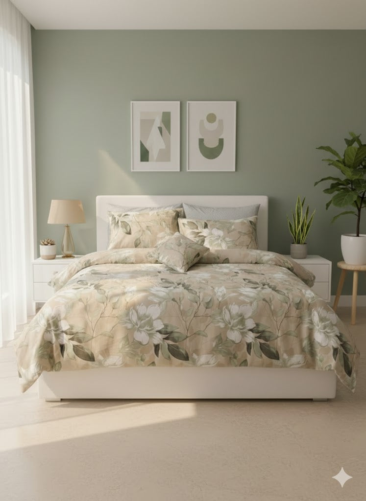 IV768 Cotton Duvet Cover Set - Without Filling