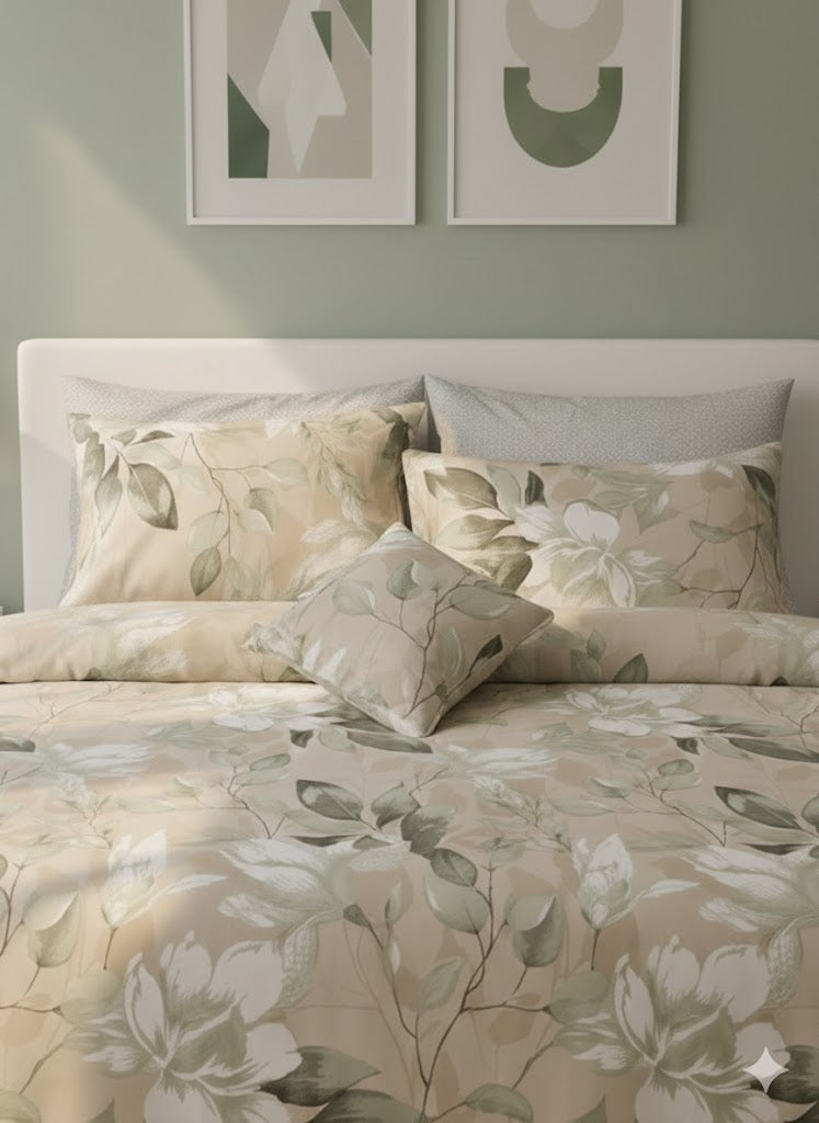 IV768 Cotton Duvet Cover Set - Without Filling
