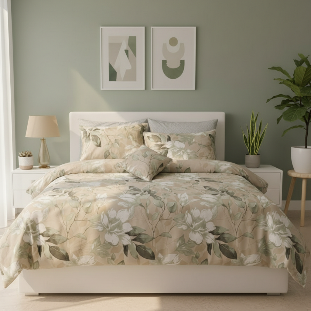 IV768 Cotton Duvet Cover Set - Without Filling