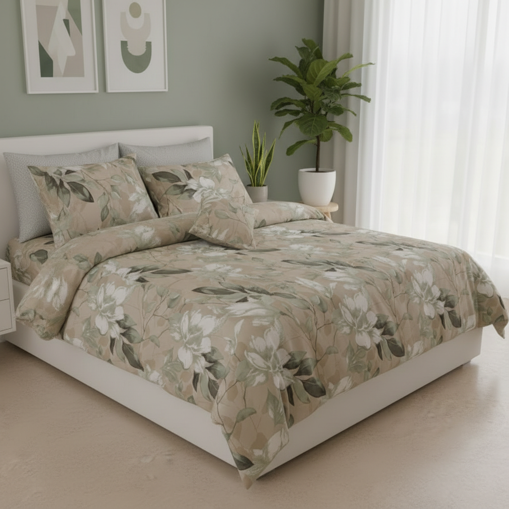 IV768 Cotton Duvet Cover Set - Without Filling