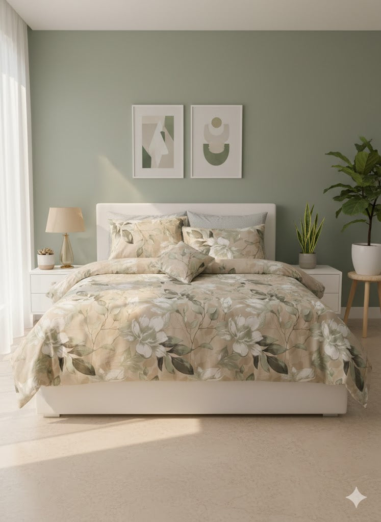 IV768 Cotton Duvet Cover Set - Without Filling