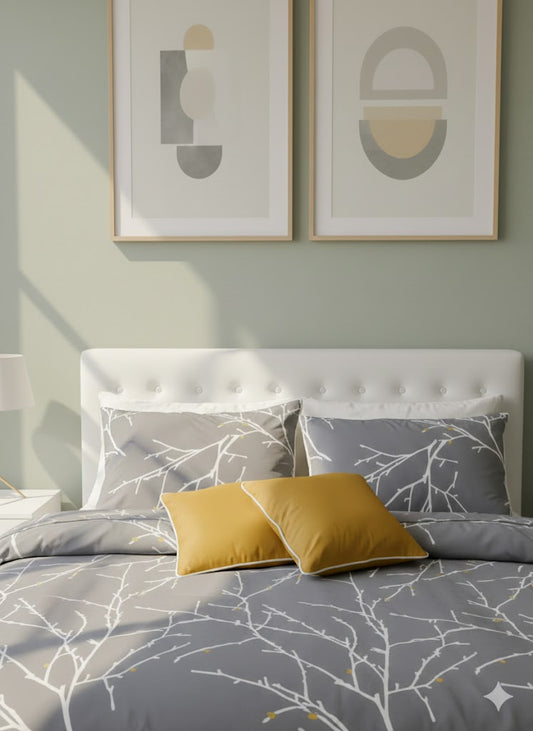 IV769 Cotton Comforter Set - Light Filling