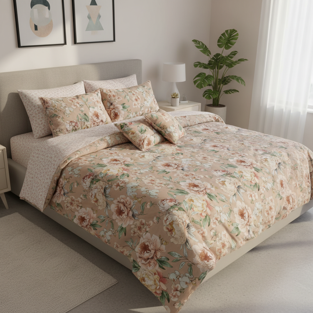 IV770 Cotton Duvet Cover Set - Without Filling