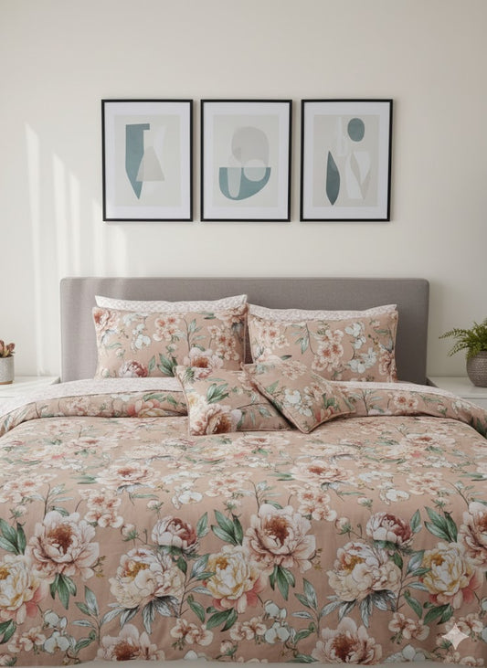 IV770 Cotton Comforter Set - Light Filling