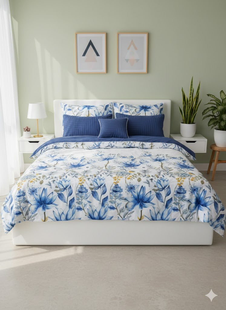 IV771 Cotton Duvet Cover Set - Without Filling