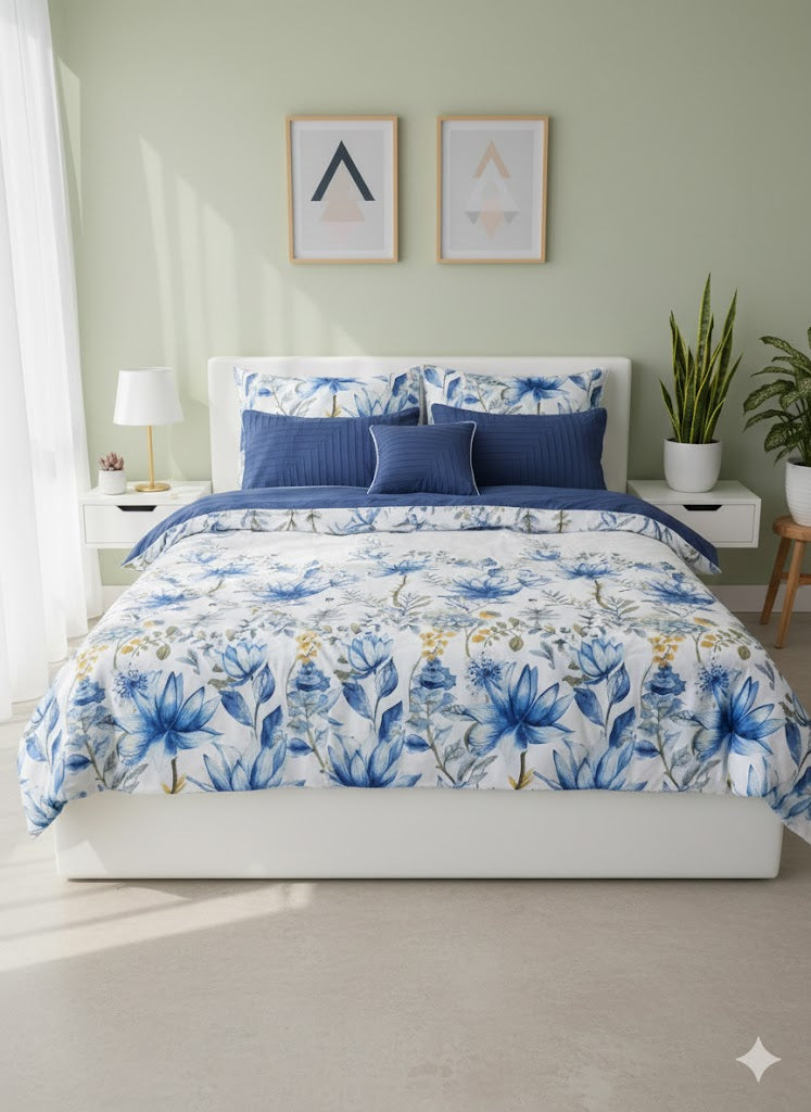 IV771 Cotton Duvet Cover Set - Without Filling