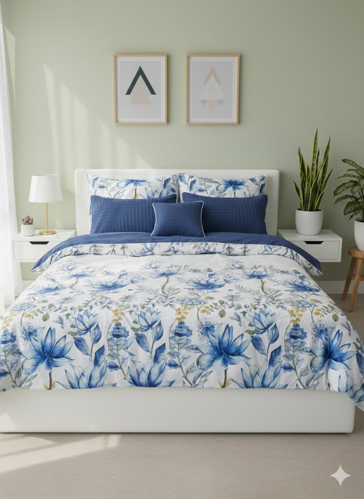 IV771 Cotton Duvet Cover Set - Without Filling