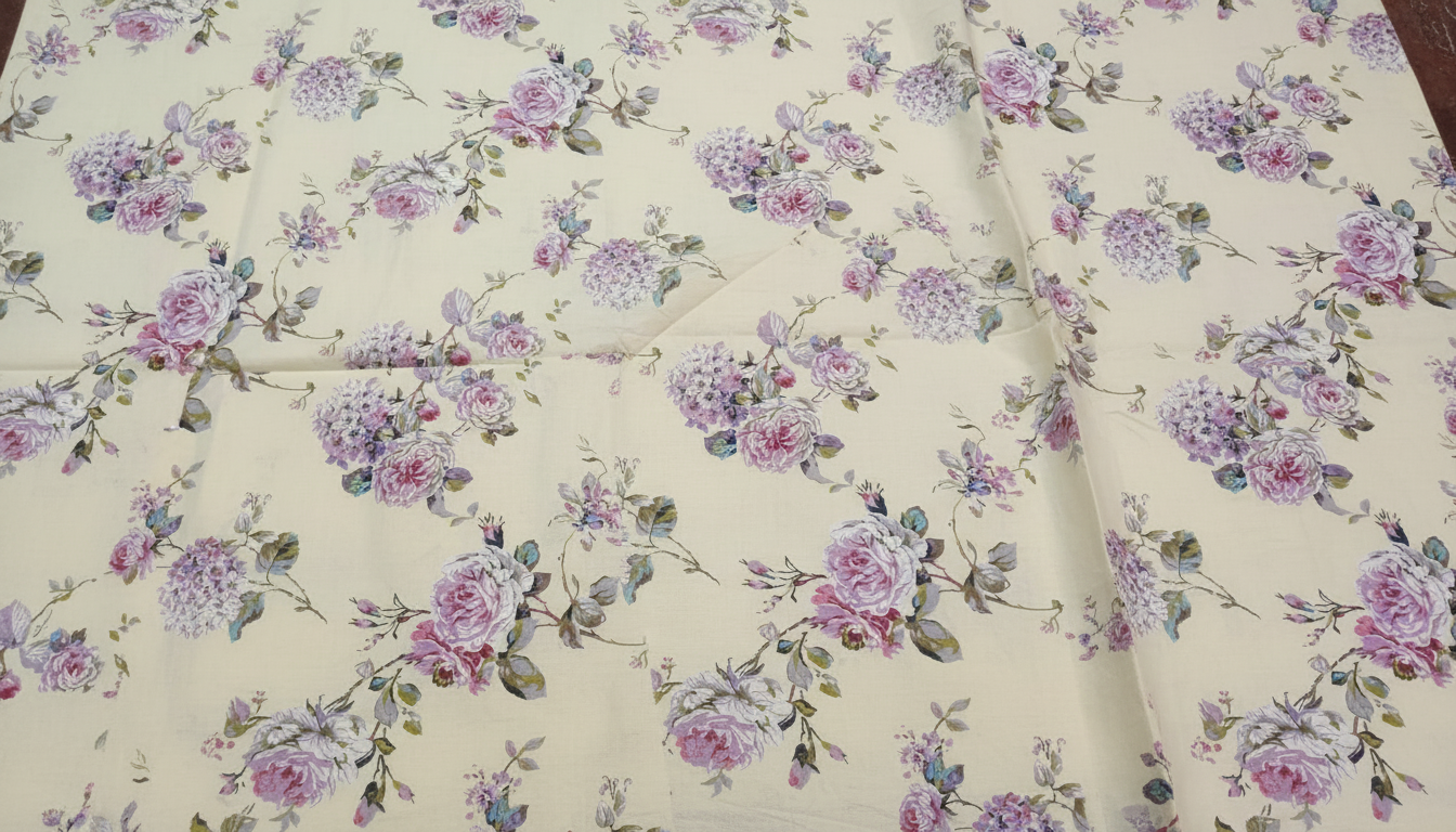 IV857 Cotton Comforter Set - Light Filling