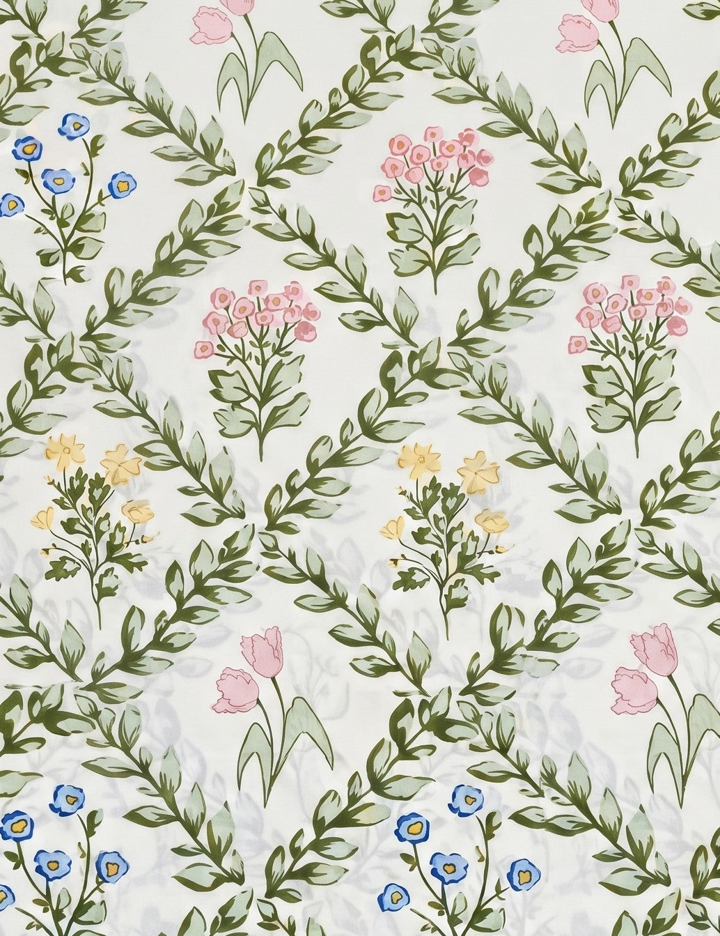 Spring Meadow Trellis Comforter Set