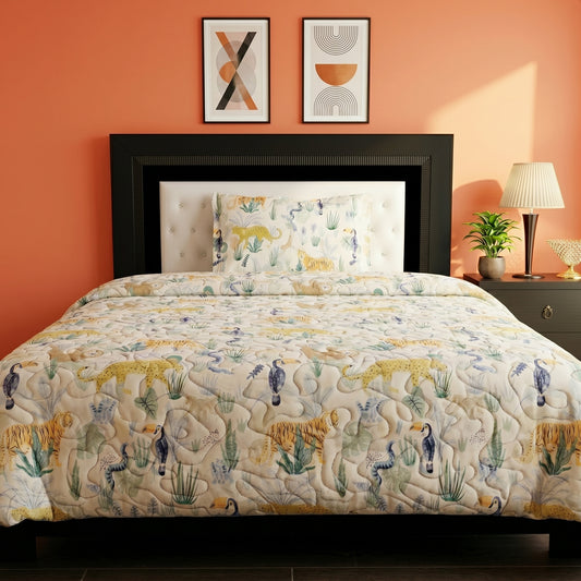 IVK05 Cotton Single Size Comforter Set