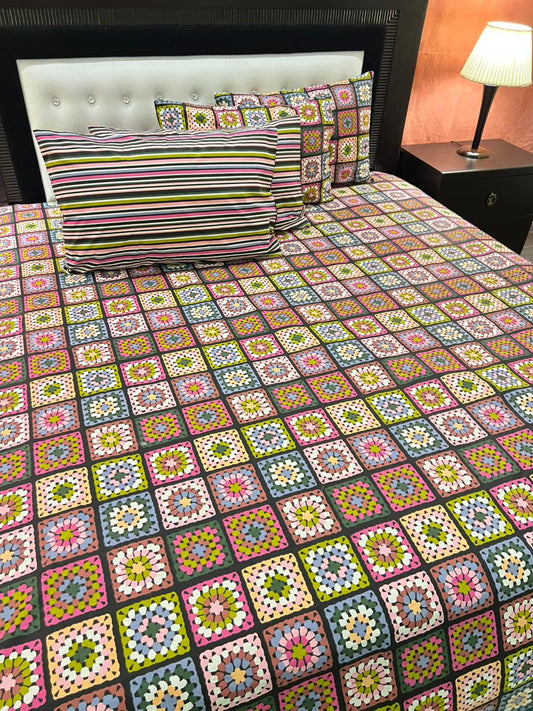 IVS204 Cotton Bed Sheet Set