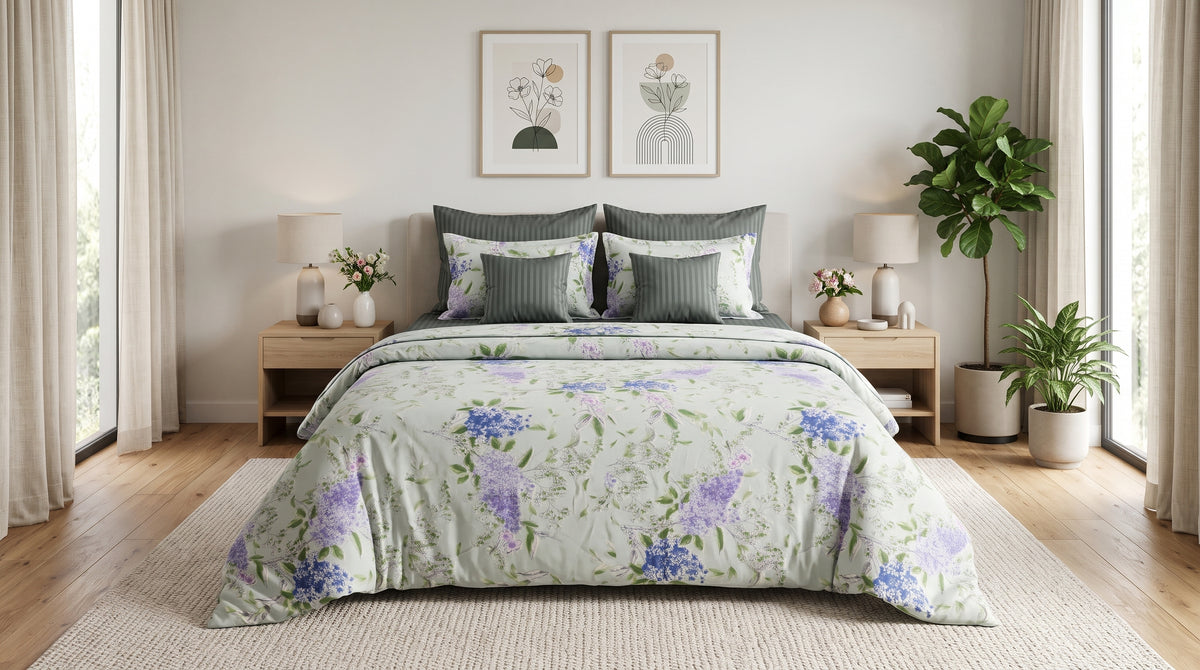 Wisteria Whisper Botanica Duvet Cover Set