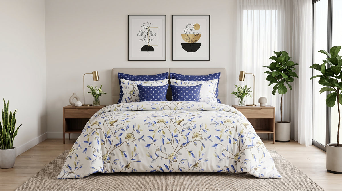 The Coastal Bloom Comforter Set
