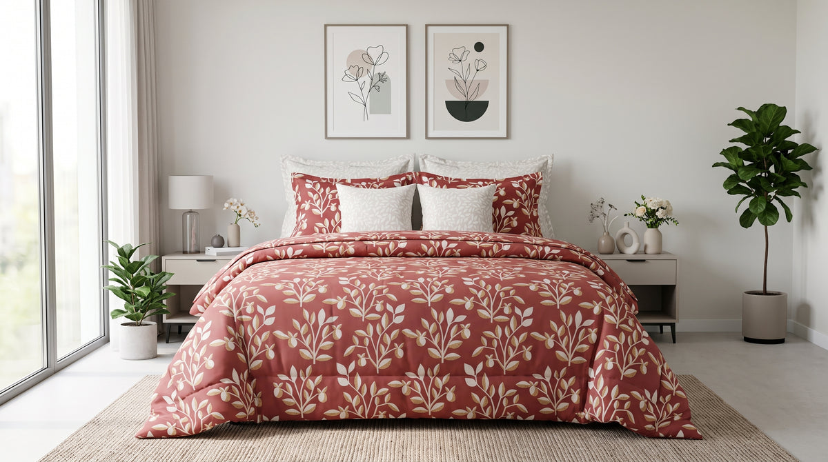 Rust Harvest Duvet Cover Set