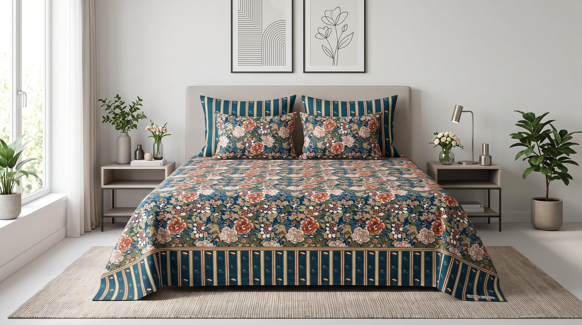 Vintage Tapestry Bed Sheet Set