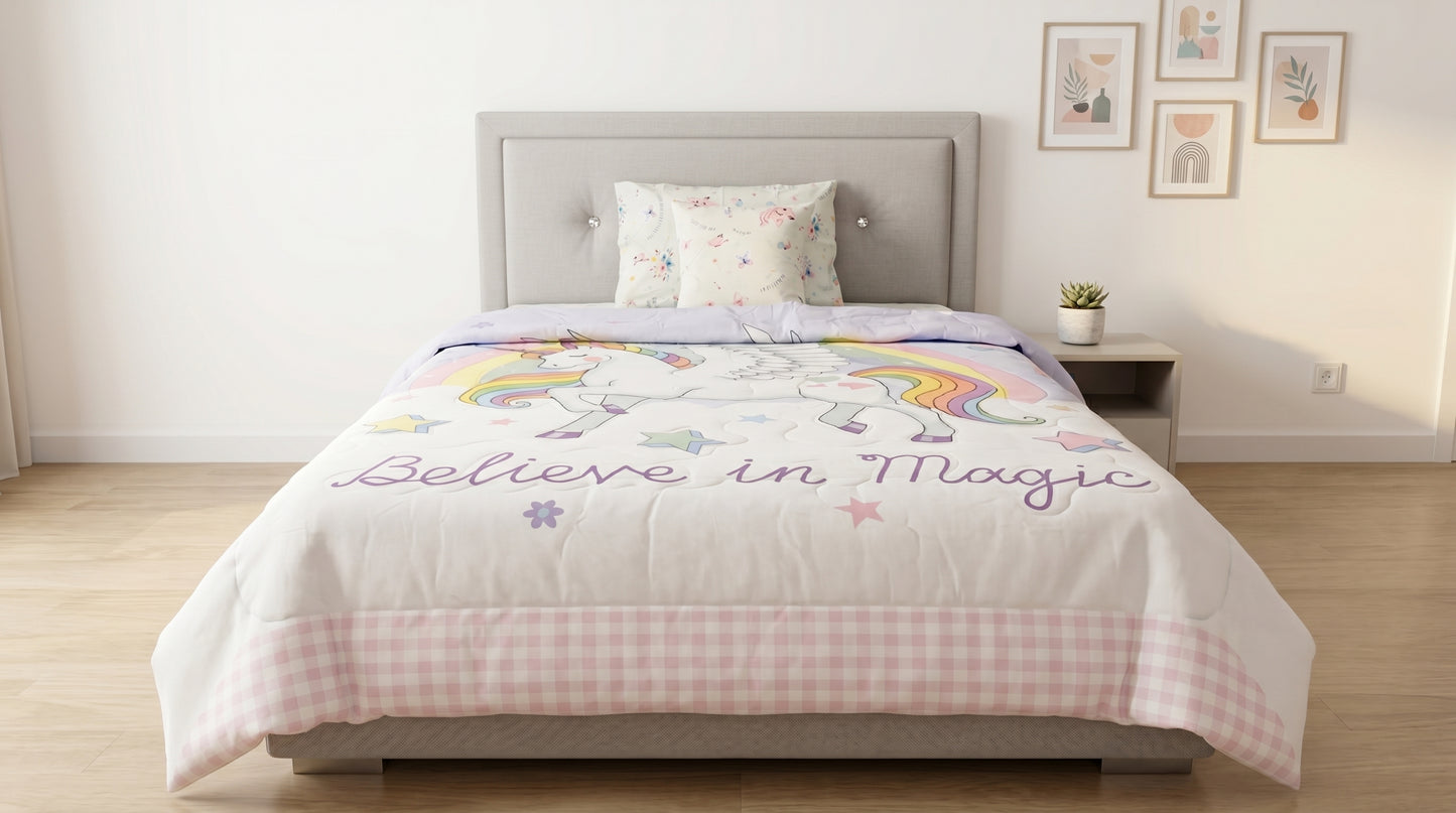 IVK03 Cotton Single Size Comforter Set