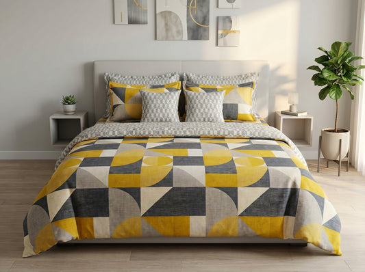 IV880 Cotton Duvet Cover Set - Without Filling