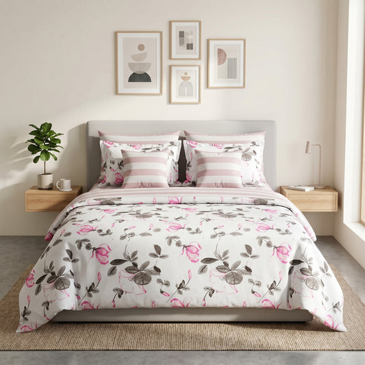 IV894 Cotton Comforter Set - Light Filling