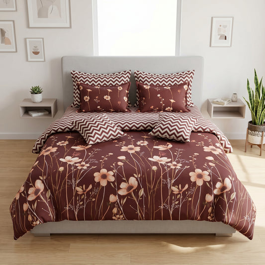 IV886 Cotton Comforter Set - Light Filling