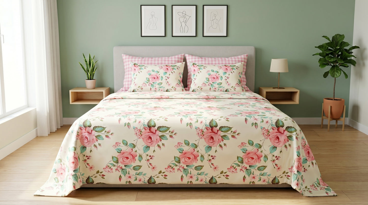 IVS892 Cotton Bed Sheet Set