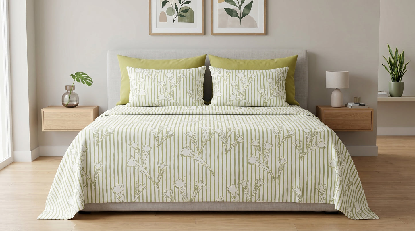 IVS893 Cotton Bed Sheet Set