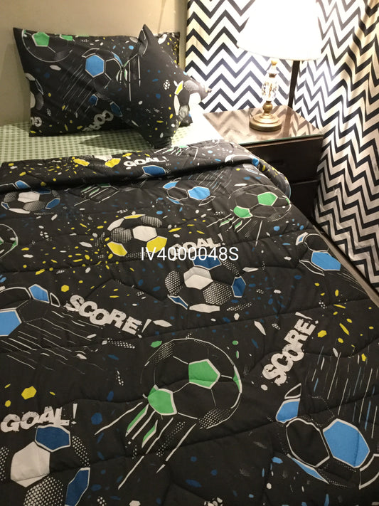 IV444048S Single Size Comforter Set - Light Filling