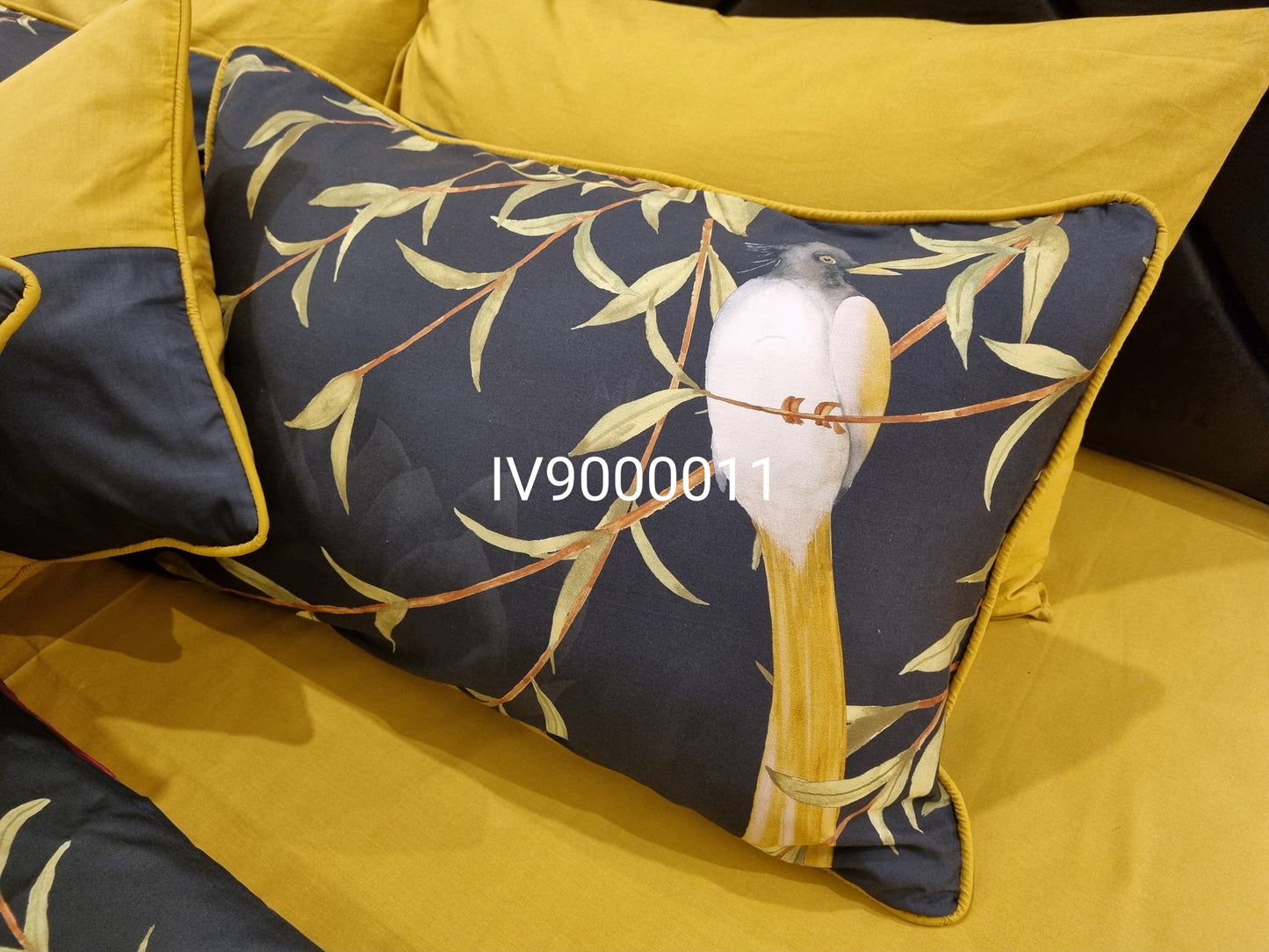 IV900011 Luxury Cotton Satin Comforter Set - Light Filling