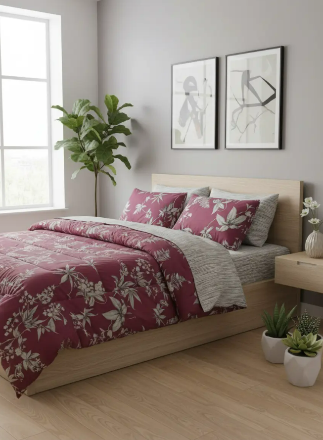 IV715 Cotton Duvet Cover Set - Without Filling