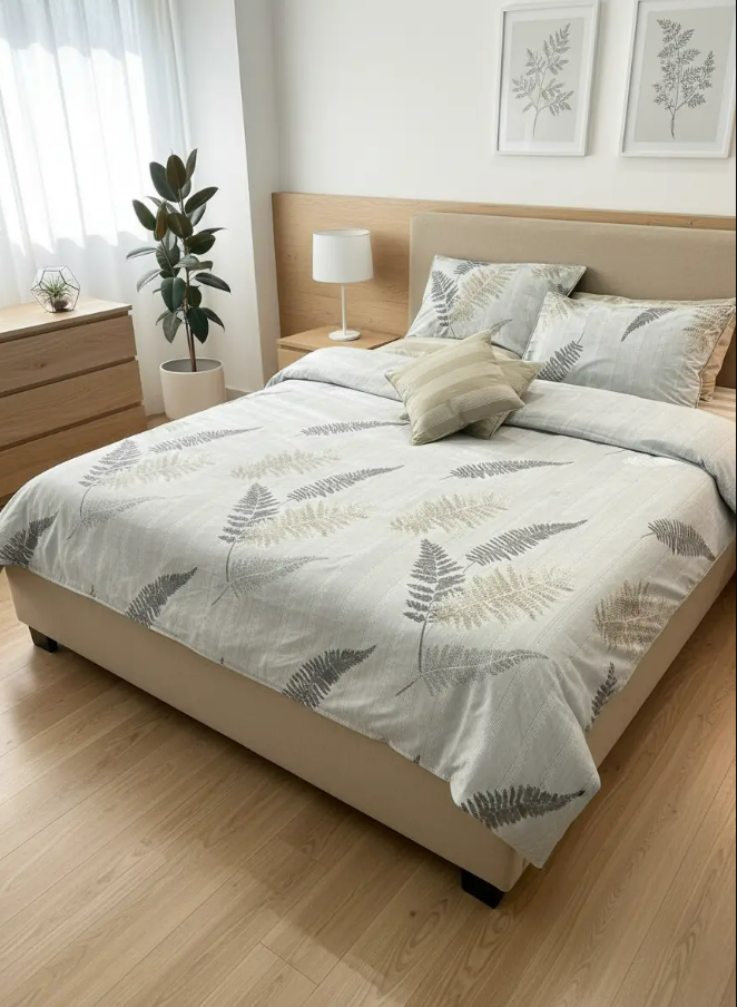 IV723 Cotton Duvet Cover Set - Without Filling