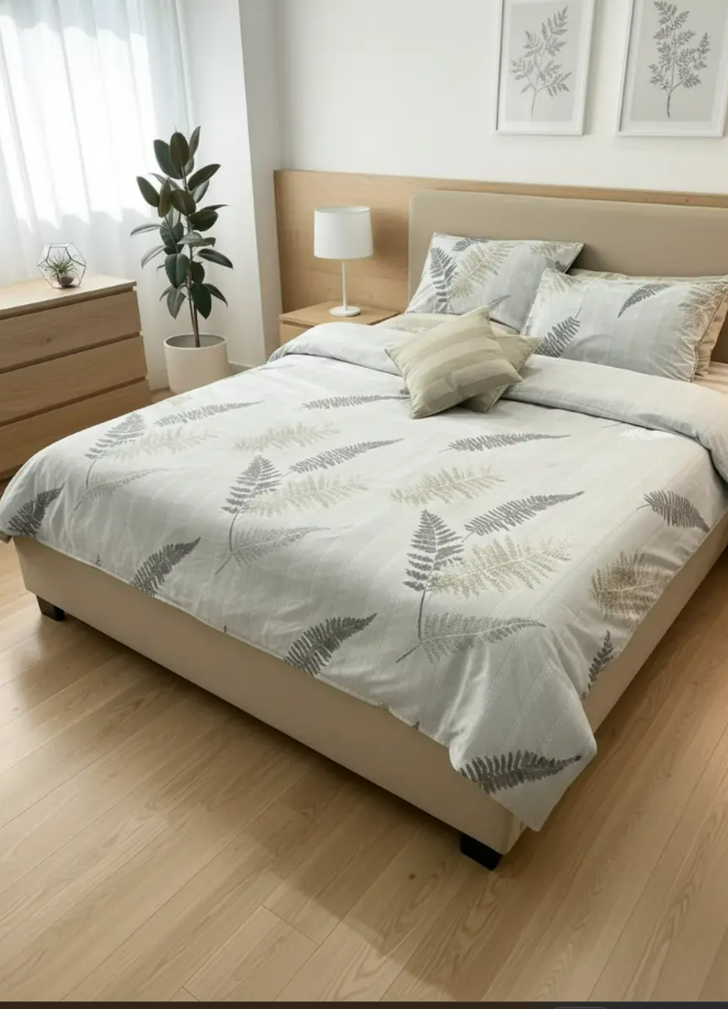 IV723 Cotton Duvet Cover Set - Without Filling