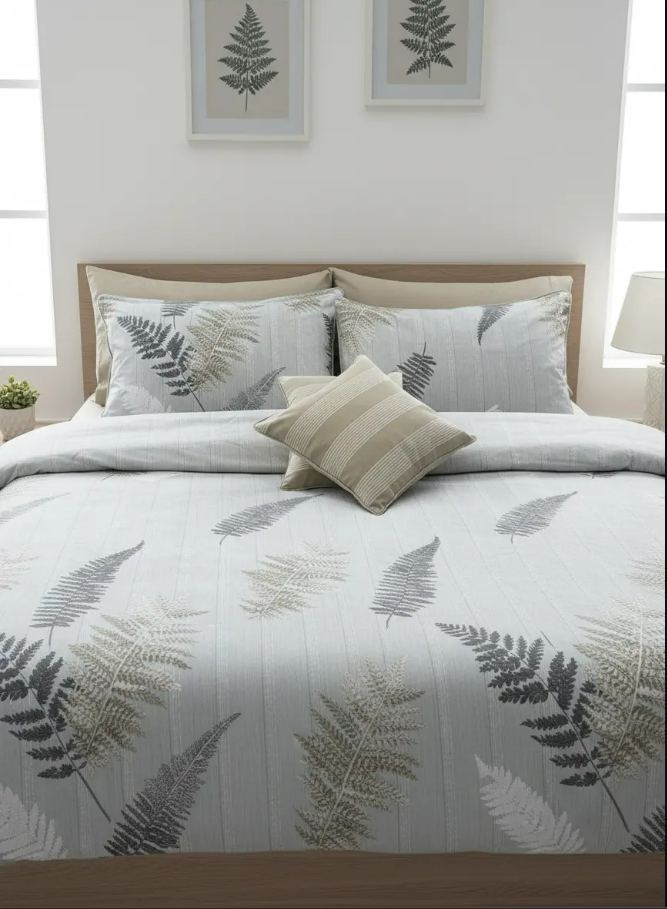 IV723 Cotton Comforter Set - Light Filling